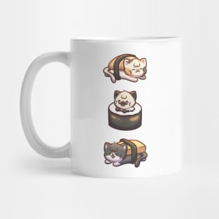 Cute Sushi Cats Mug